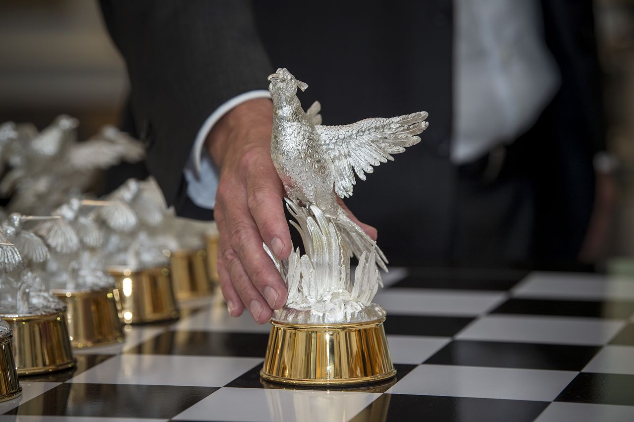 Limited Edition Game-Bird chess set