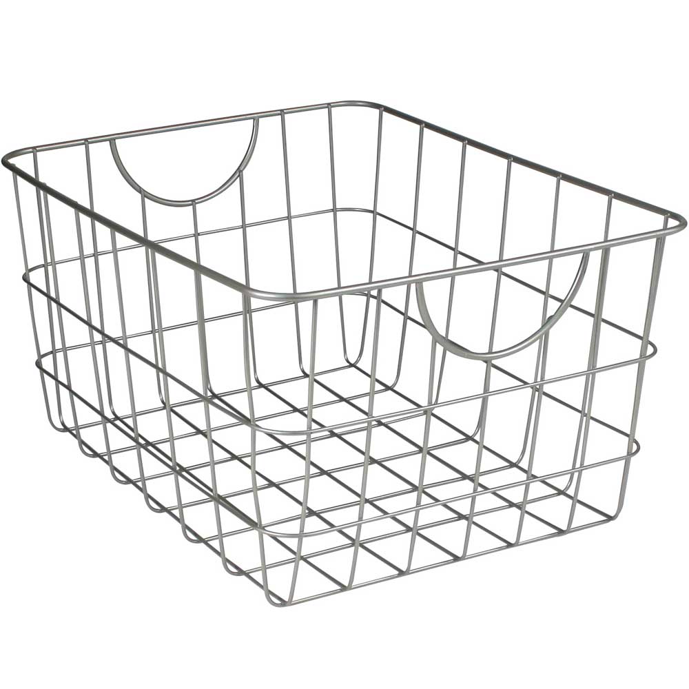 Metal Wire Basket With Handles