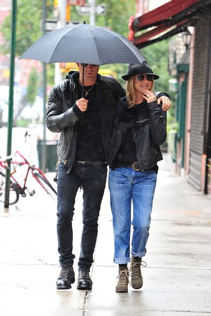 Justin Theroux and Jennifer Aniston