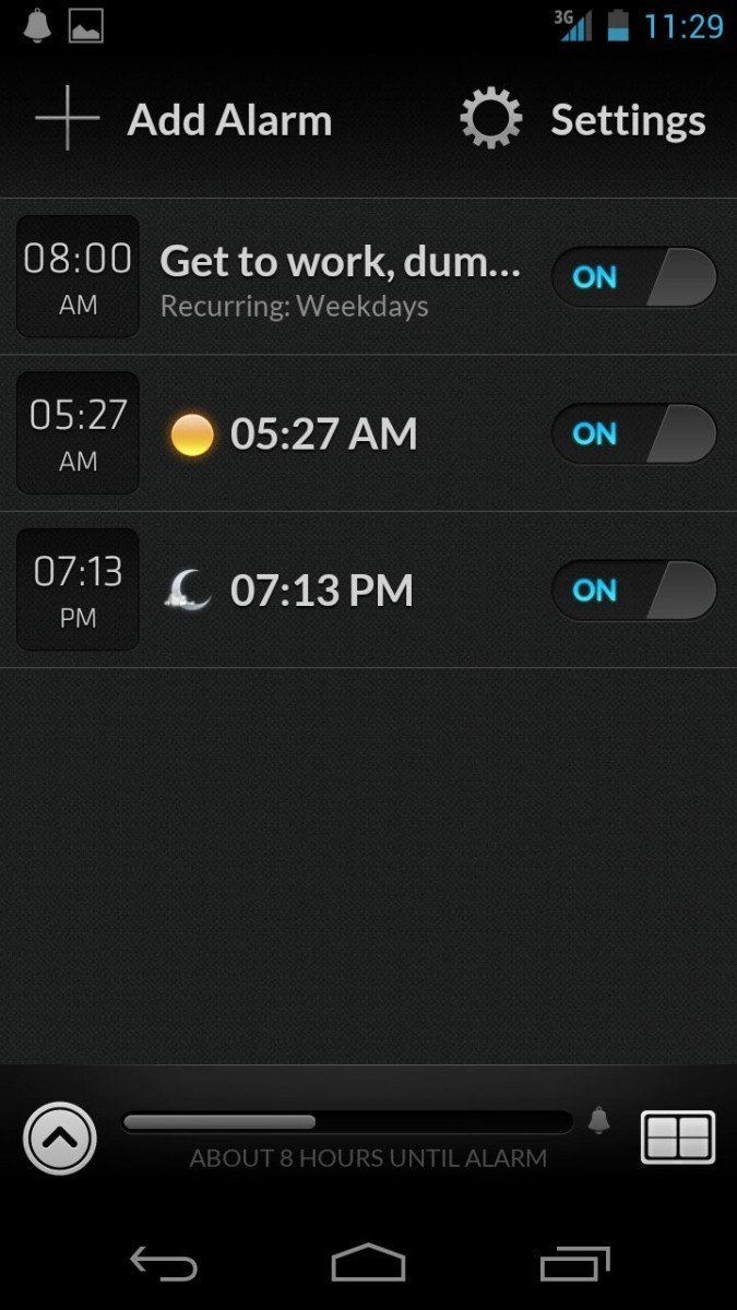 Alarm Clock.