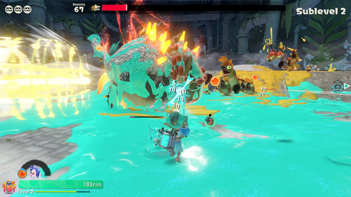 A Splatoon Raiders Nintendo Switch 2 screenshot provided by Nintendo.