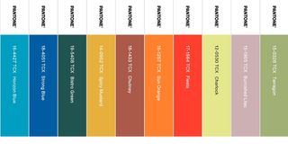 Pantone London Fashion Week colours