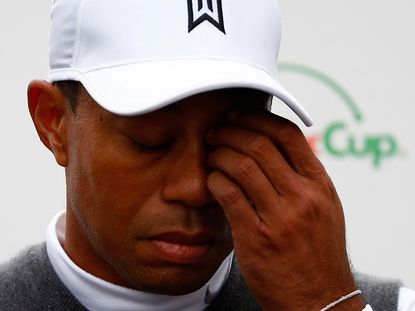 Tiger Woods drops out of top 100