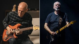 Michael Landau and David Gilmour