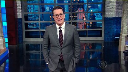 Stephen Colbert tackles the Flynn affair