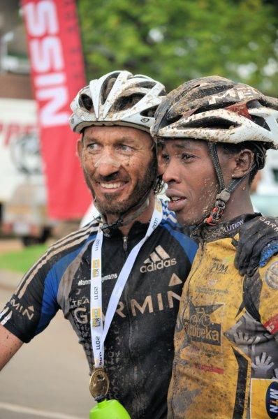 Mannie Heymans and Adrien Niyonshuti