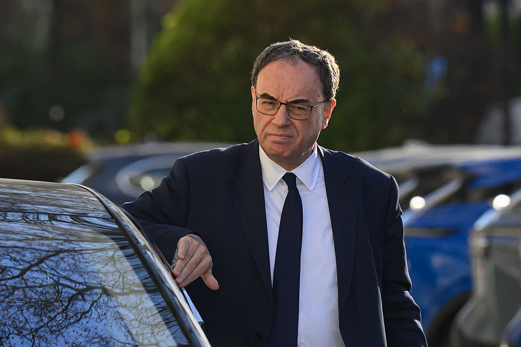 Governor of the Bank of England Andrew Bailey arrives ahead of his appearance at the Covid Inquiry at Dorland House