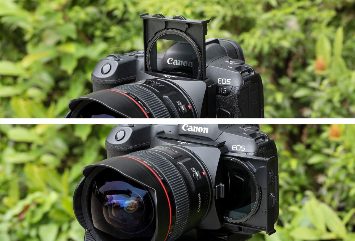 Bonkers Benro Aureole filter + camera lens adapter has us scratching