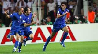 Fabio Grosso Italy 2006 World Cup