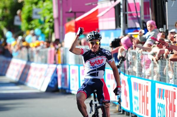 Lars Bak (Lotto) made his move stick
