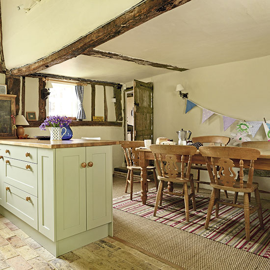 kitchen with dining table