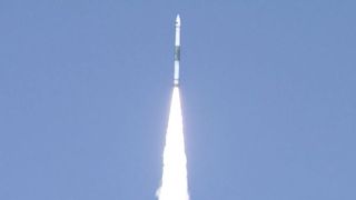 A Kuaizhou-1A rocket launched the Jilin-1 Gaofen 02D satellite from Jiuquan Satellite Launch Center in northwest China on Sept. 27, 2021.