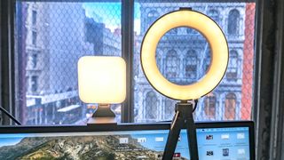 The Logitech Litra Glow and my own ring light