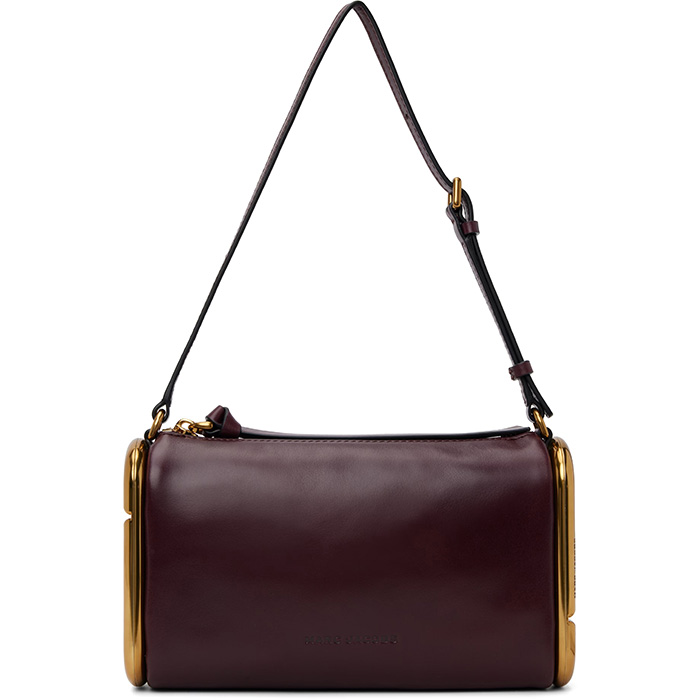 Marc Jacobs, Burgundy 'the Scene' Small Shoulder Bag