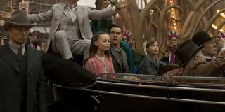 Colin Farrell Nico Parker in Dumbo