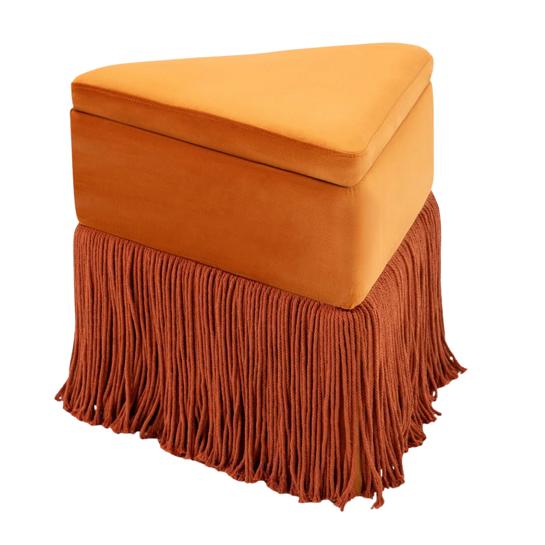 House of Hampton&amp;reg; Keyia Velvet Ottoman / Stool &amp;amp; Reviews | Wayfair