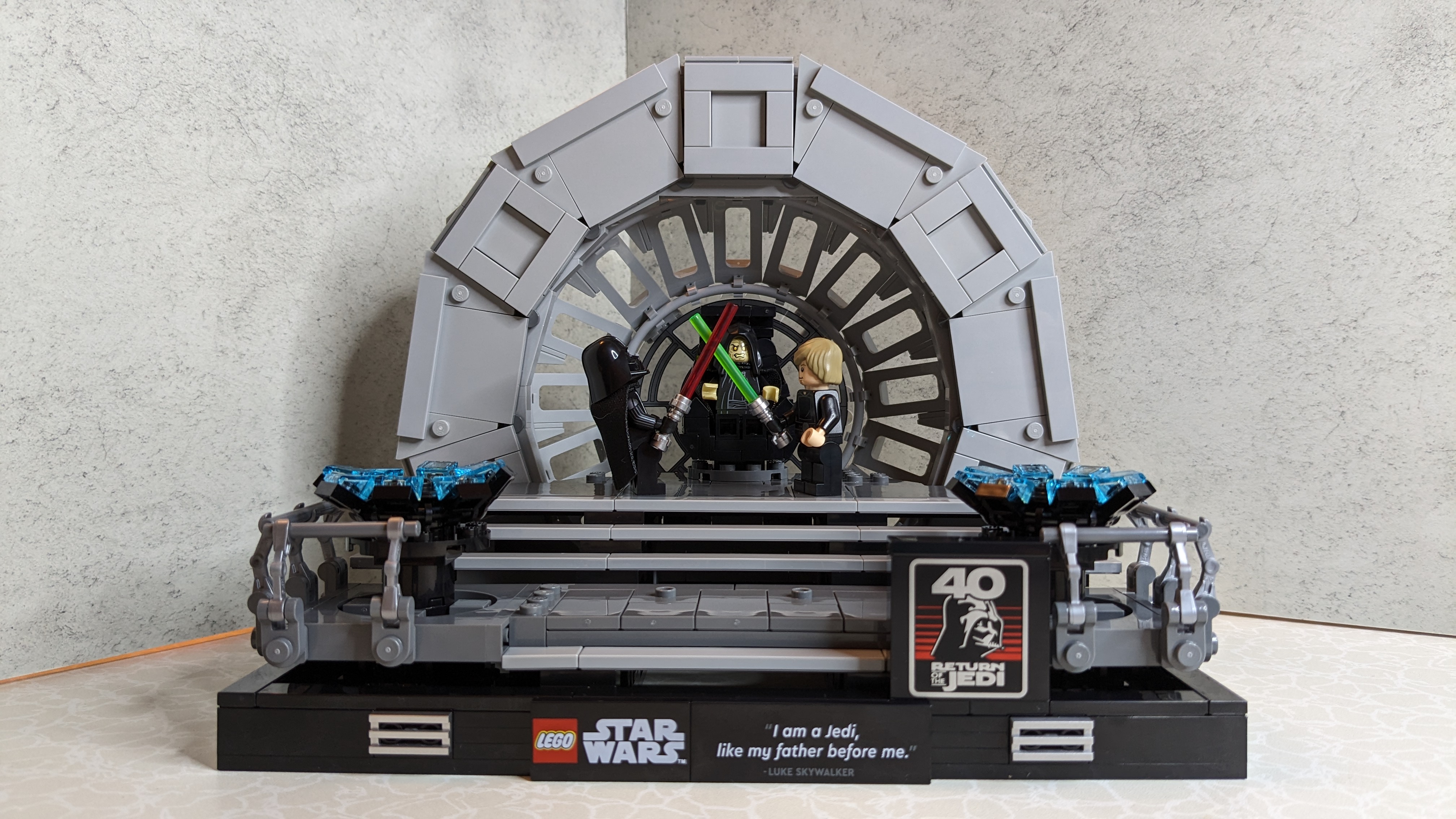 Lego Star Wars Emperor's Throne Room Diorama
