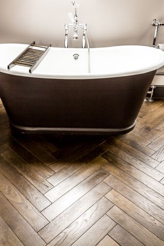 wood flooring ideas bathroom