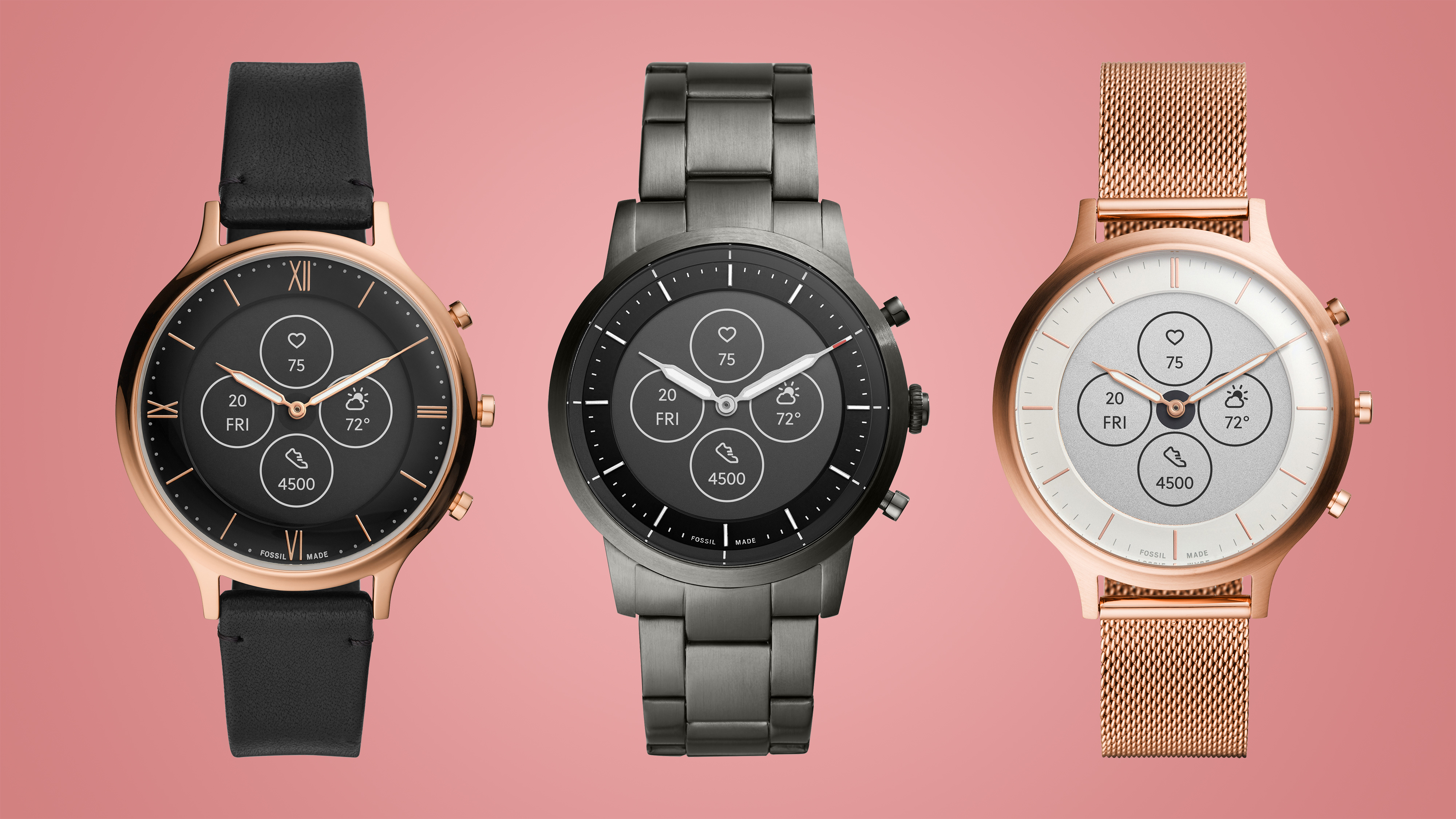 Fossil hybrid hr charter hot sale