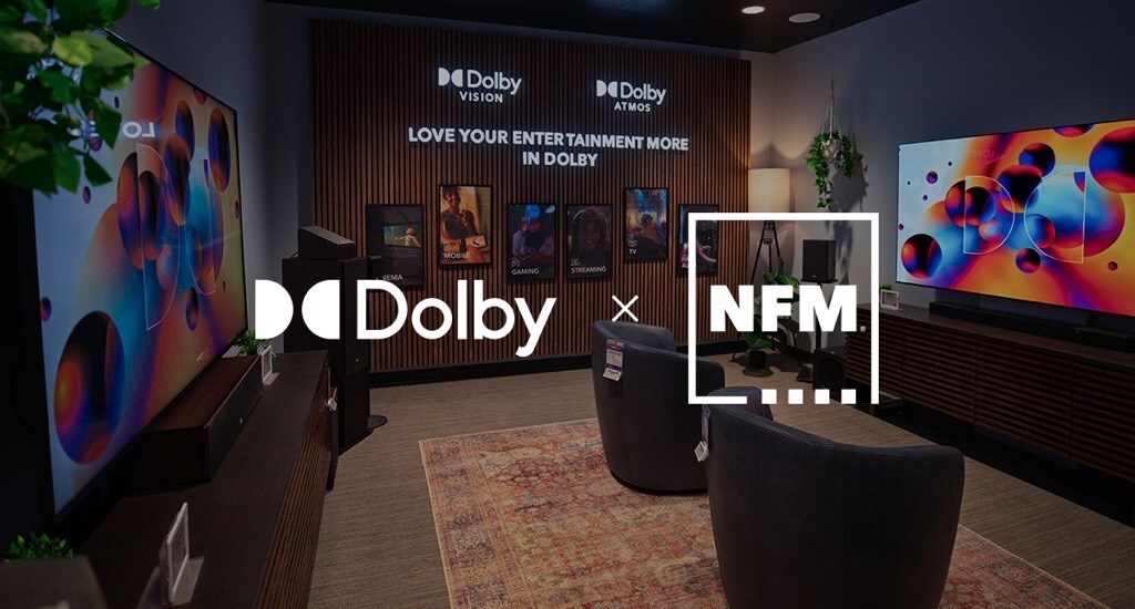 Dolby Home Experience retail outlet inside NFM