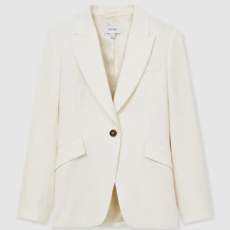 white blazer