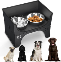 FORDOG Elevated Dog Bowls Stand with Stainless Steel Food &amp; Water Bowls for Dogs RRP: $89.99 | Now: $69.99 | Save: $20.00 (22%)