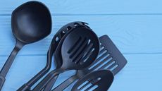 Plastic kitchen utensils.