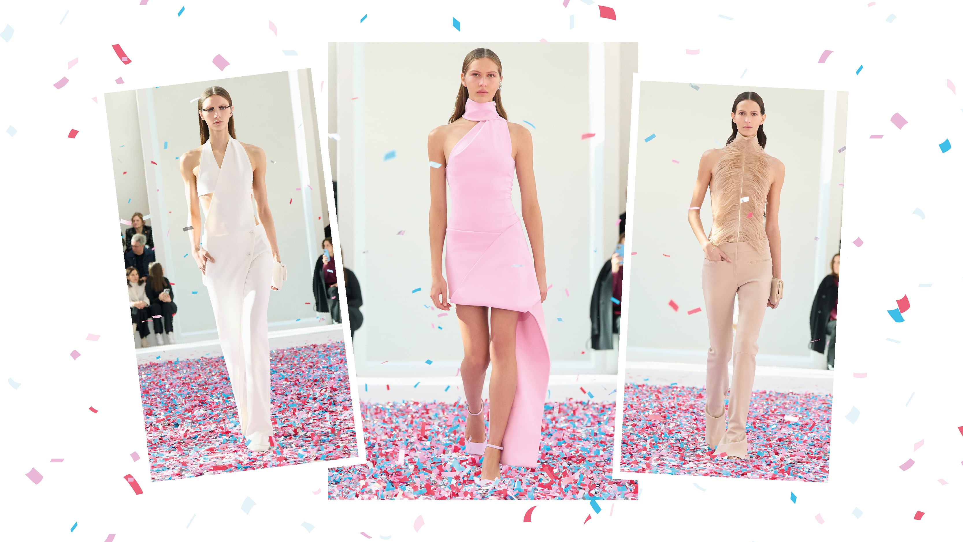 Art in Fashion featuring Courr&amp;egrave;ges and Dan Colen