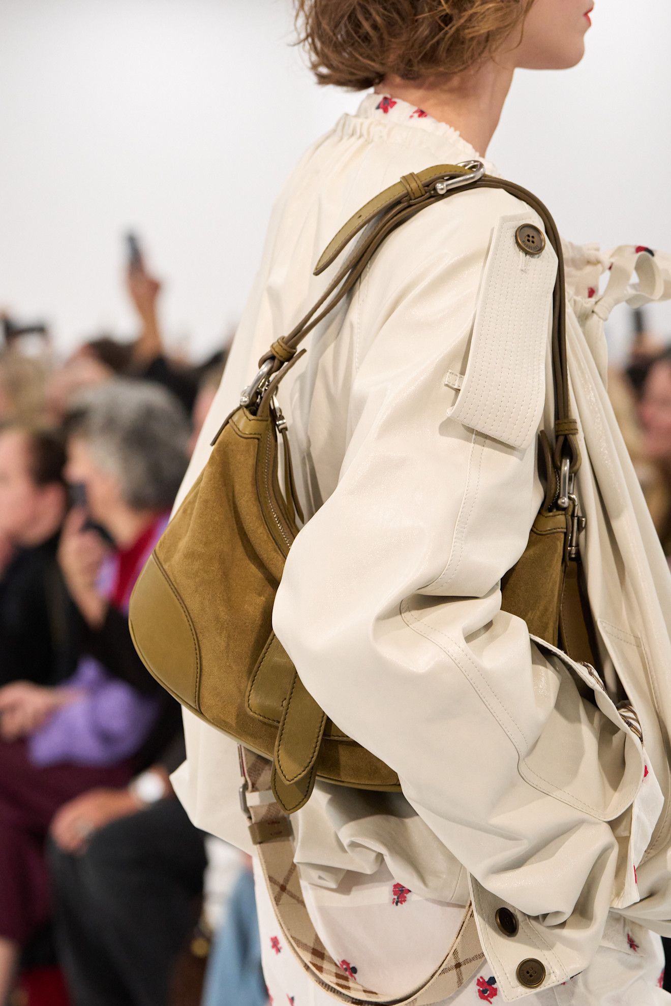 An image of the accessories on the Burberry spring/summer 2026 runway.