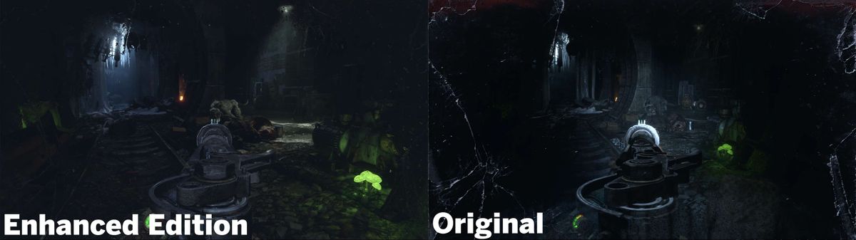 Metro Exodus Enhanced Edition compared with the Original Edition