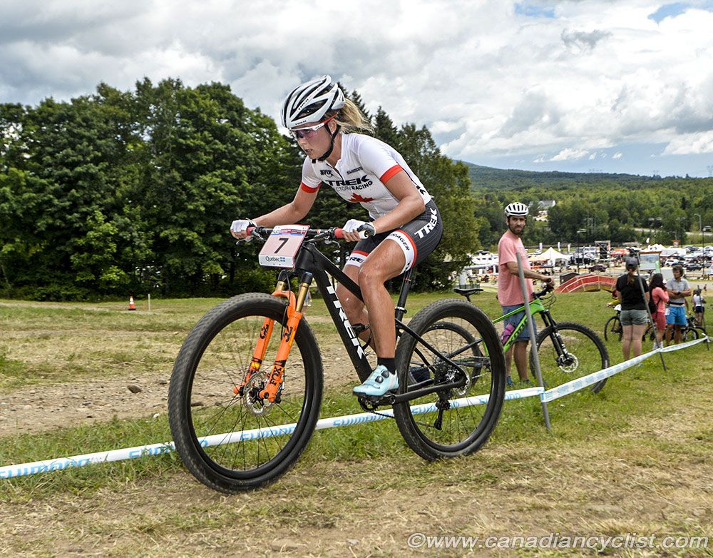 Canadian National champ Emily Batty (Can) Trek Factory Racing XC