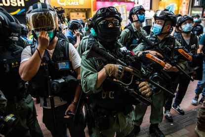 Hong Kong police.