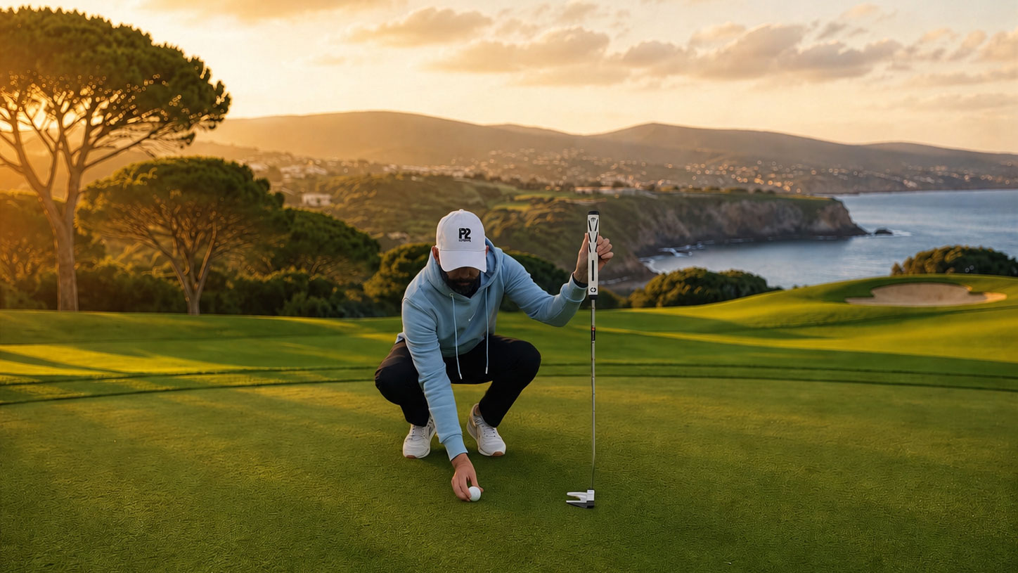 Control your hands, control your putter face with P2 Grips