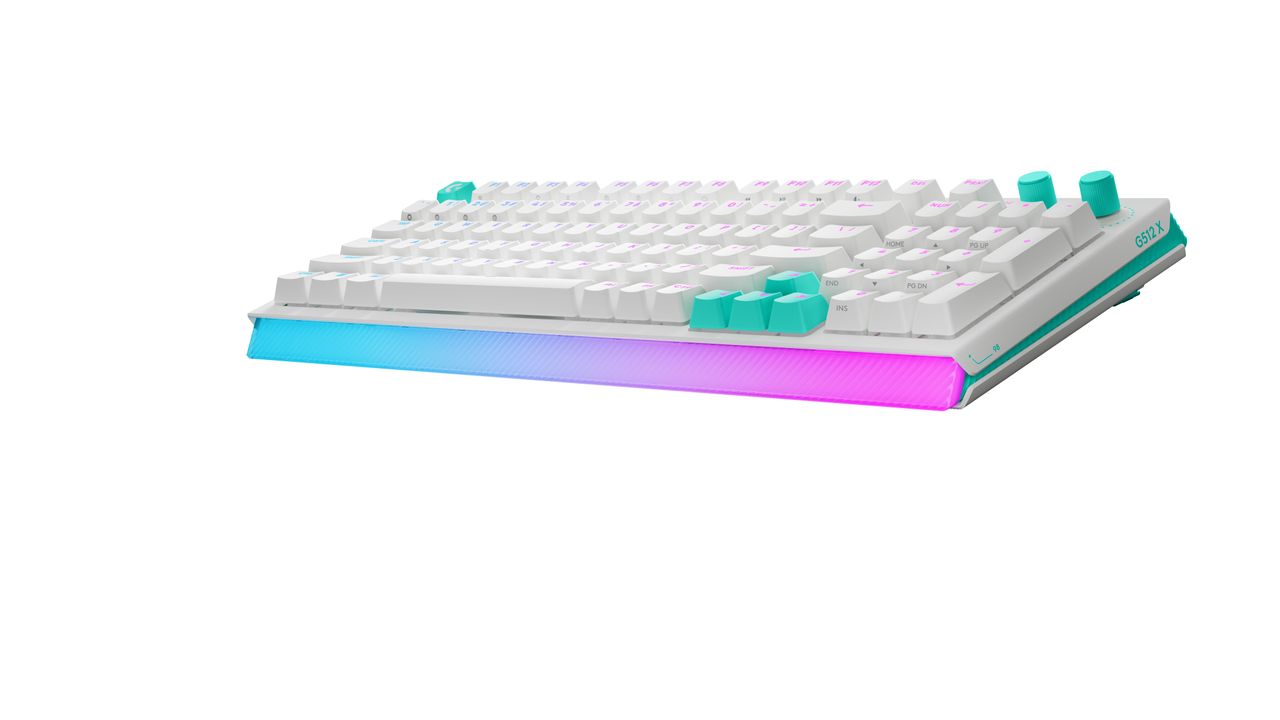 Logitech G512 X Gaming Keyboard i hvid