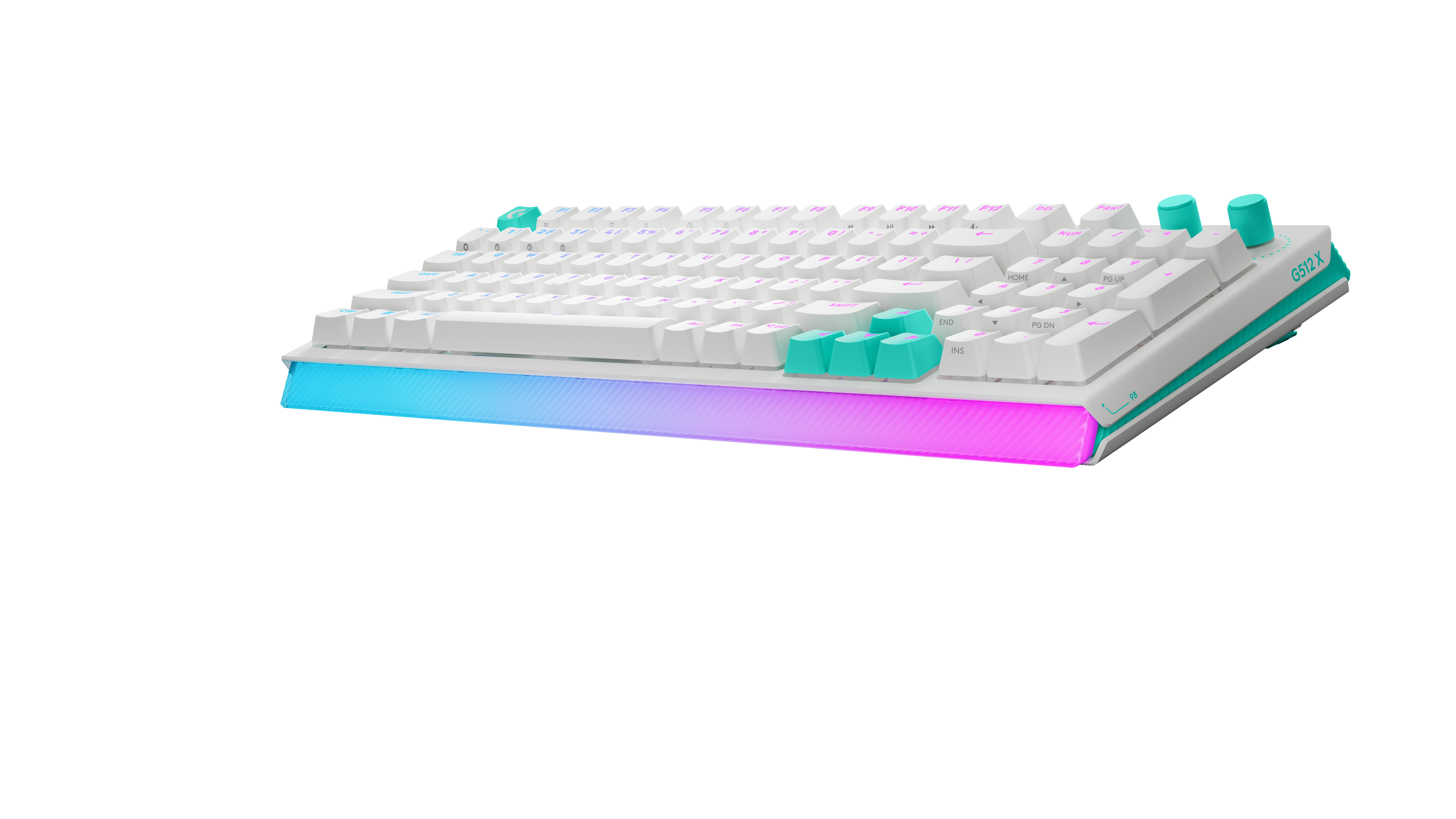 Logitech G512 X Gaming Keyboard i hvid
