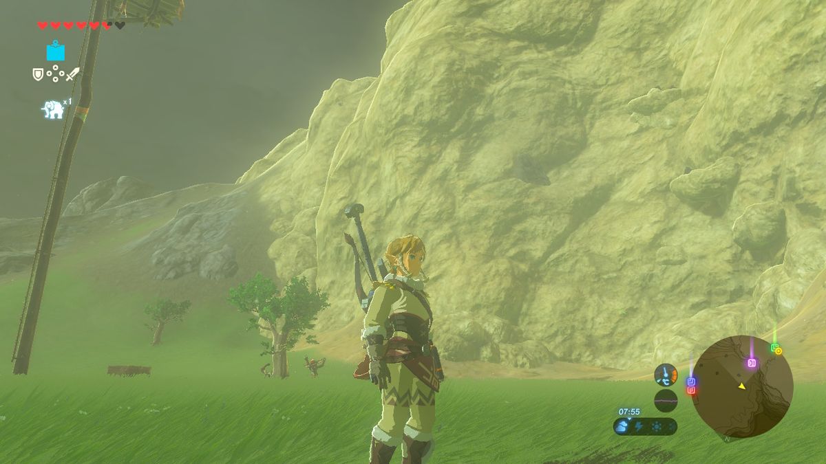 Legend of Zelda: Breath of the Wild: Shrine solutions: Ridgeland Tower ...