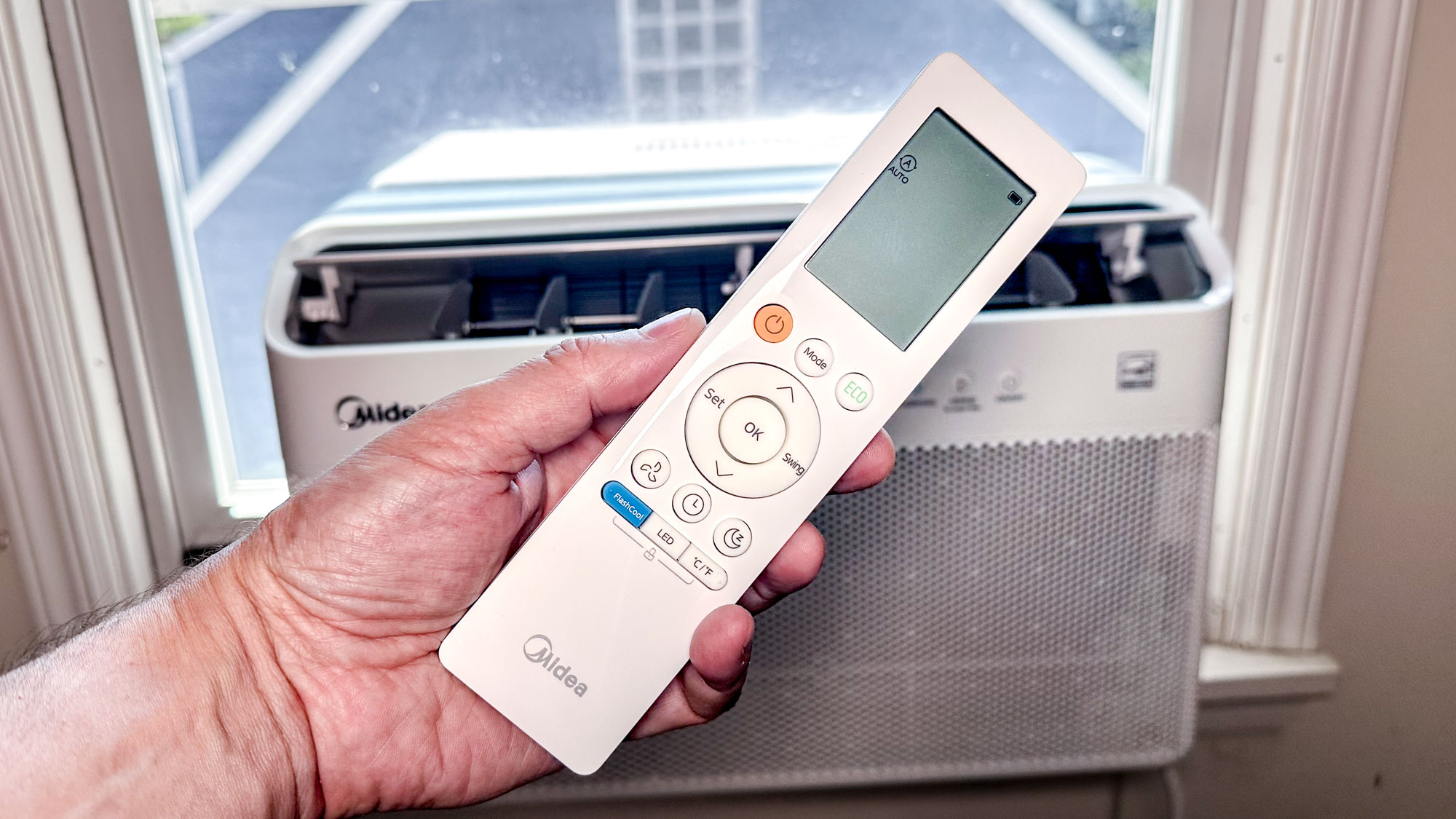 Midea U air conditioner remote