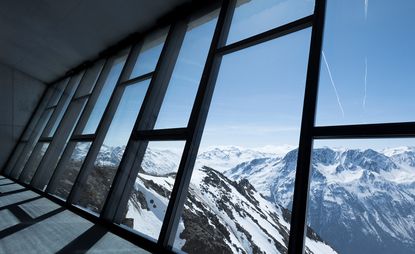 View of 007 ELEMENTS, a new visitor attraction at the top of the Gaislachkogl mountain