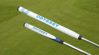 Photo of two Odyssey putter grips