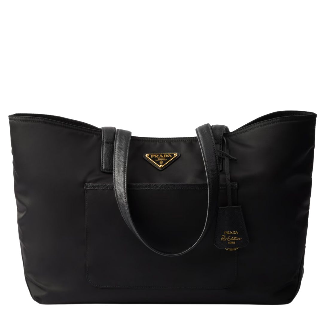 Prada Re-Edition 1978 medium Re-Nylon and Saffiano leather tote bag