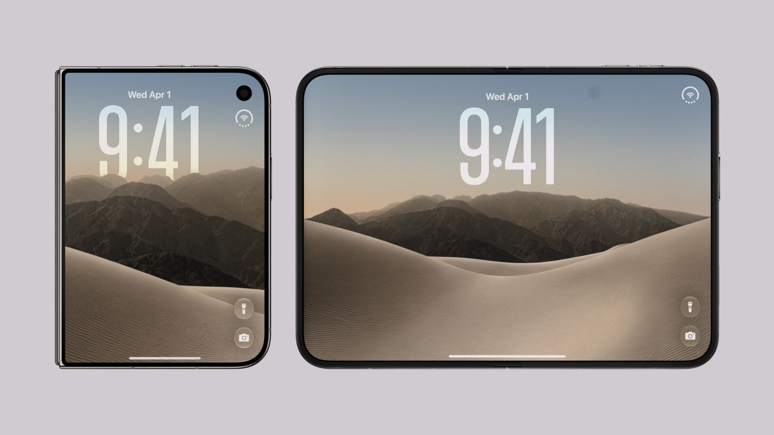Apple’s foldable iPhone Duo is here – and it's immediately eyeing up the Samsung Z Fold series
