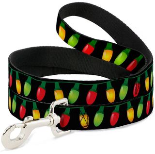 Buckle-Down Christmas Lights Dog Leash