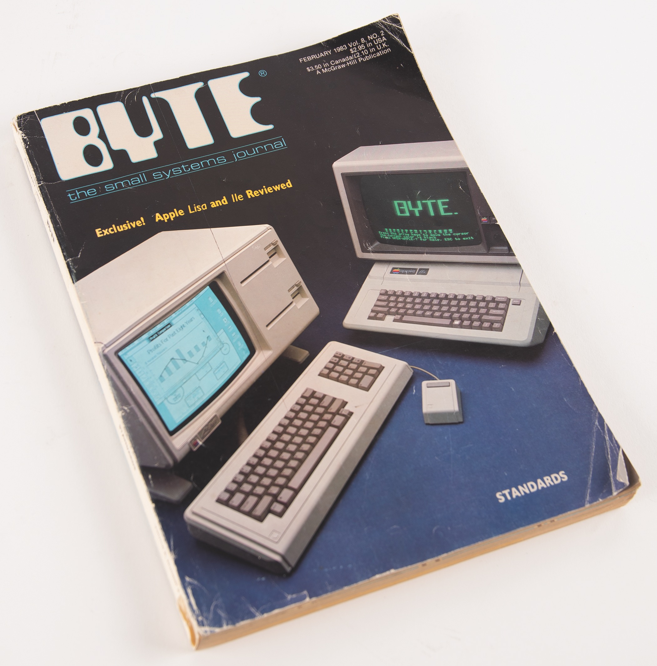 Byte Magazine, February 1983, featuring the Apple Lisa