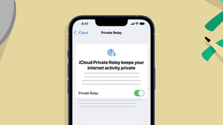 iCloud Private Relay on an iPhone