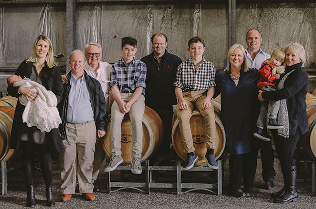 Australian wines family