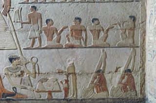 image from an ancient egyptian tomb.