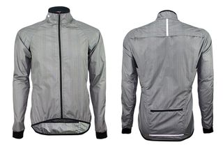 Front and back views of Café Du Cycliste's Madeleine jacket. The fit of the jacket is a real winner.