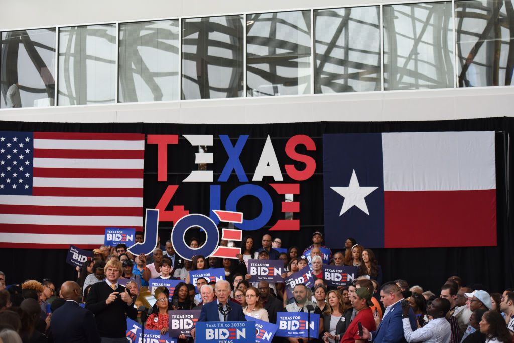 Joe Biden in Texas