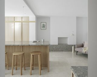 minimalist london kitchen