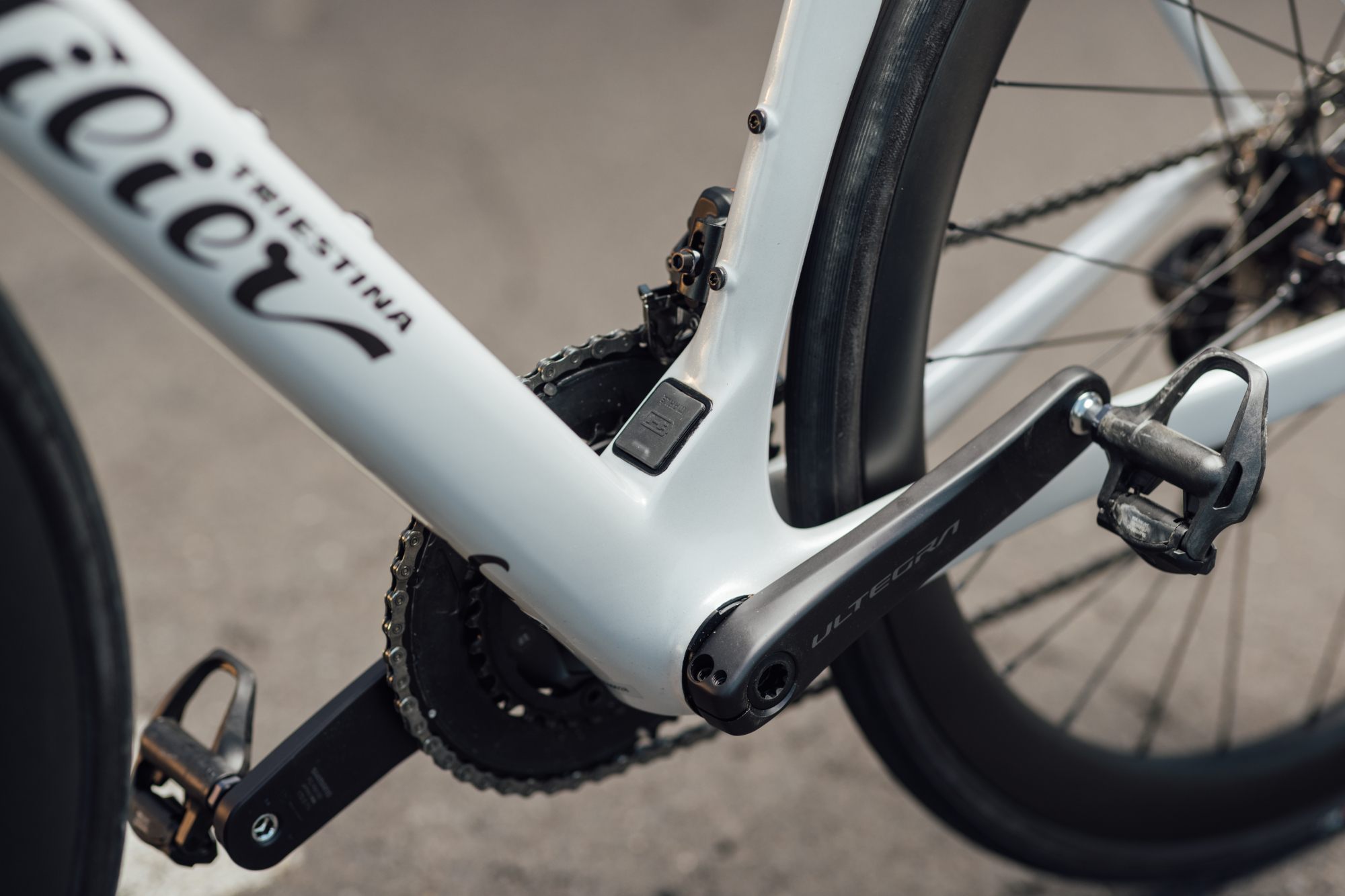 Wilier Filante Hybrid electric road bike battery detail